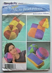 4579 SIMPLICITY MICRO BEAD EZ RELAXATION PILLOWS PATTERN